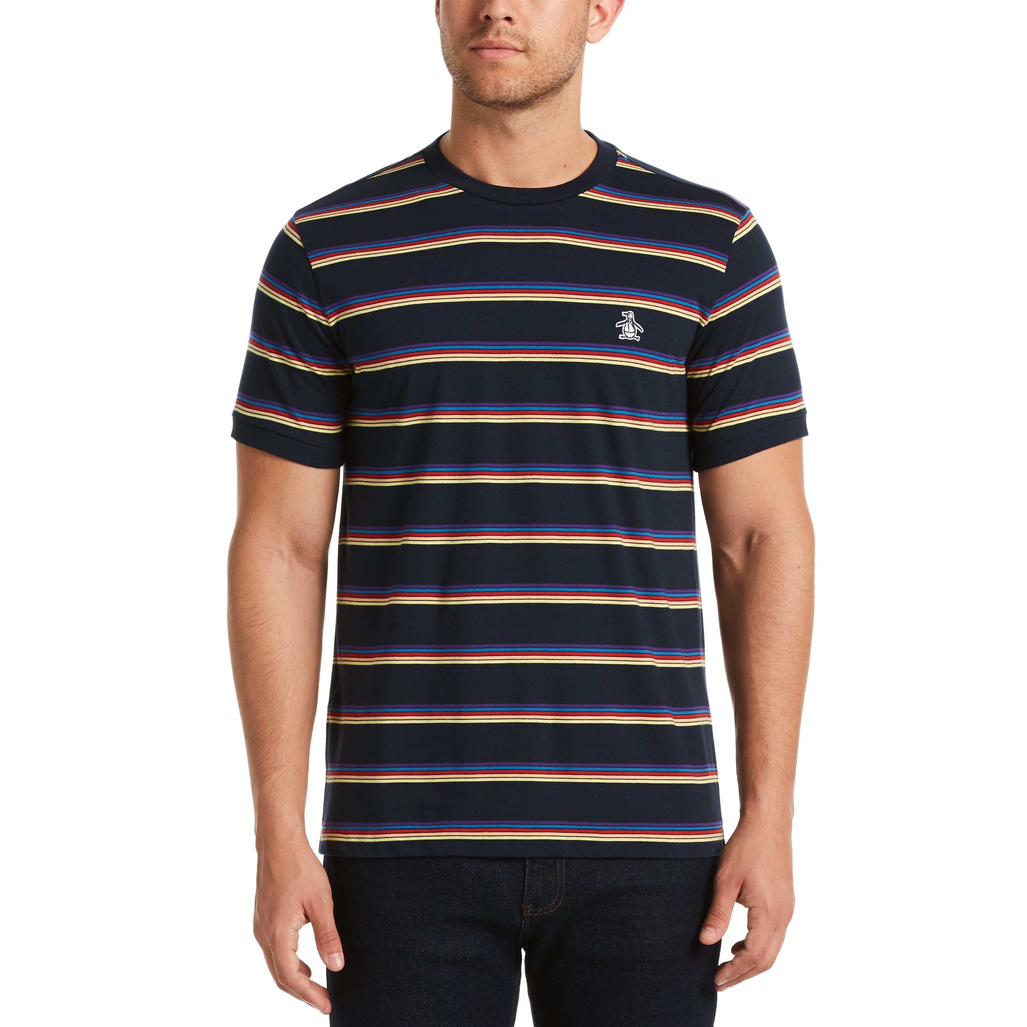 Multi Stripe Tee sold by Original Penguin