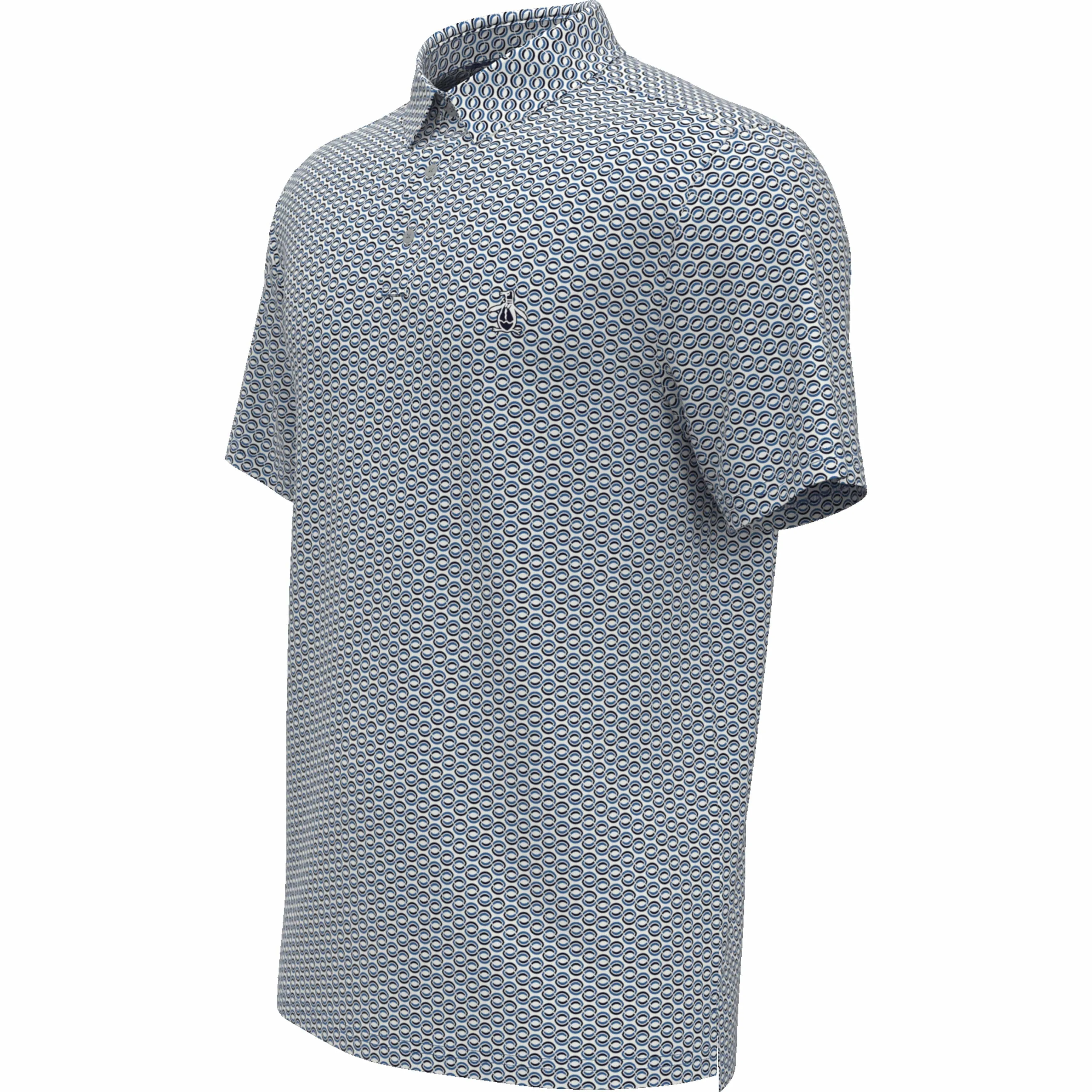 All Over Heritage Geo Print Golf Polo sold by Original Penguin product image thumbnail 3