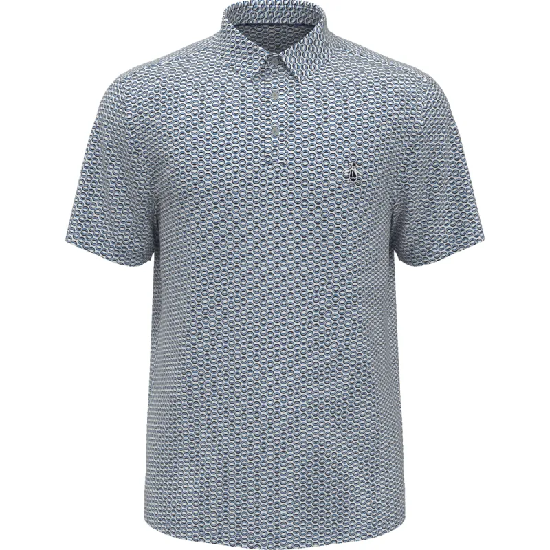 All Over Heritage Geo Print Golf Polo sold by Original Penguin