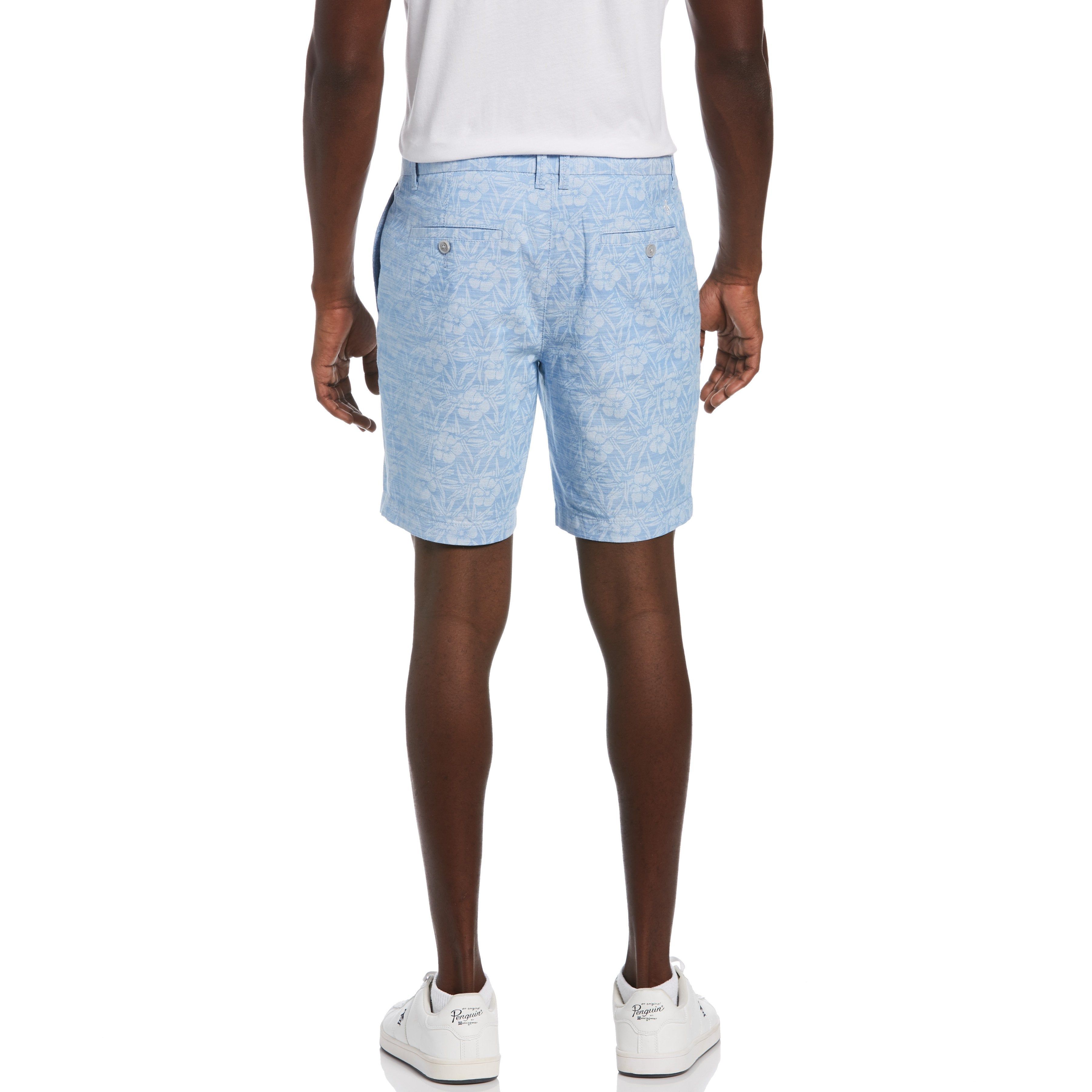 Indigo Floral Print Slim Fit Short sold by Original Penguin product image thumbnail 2