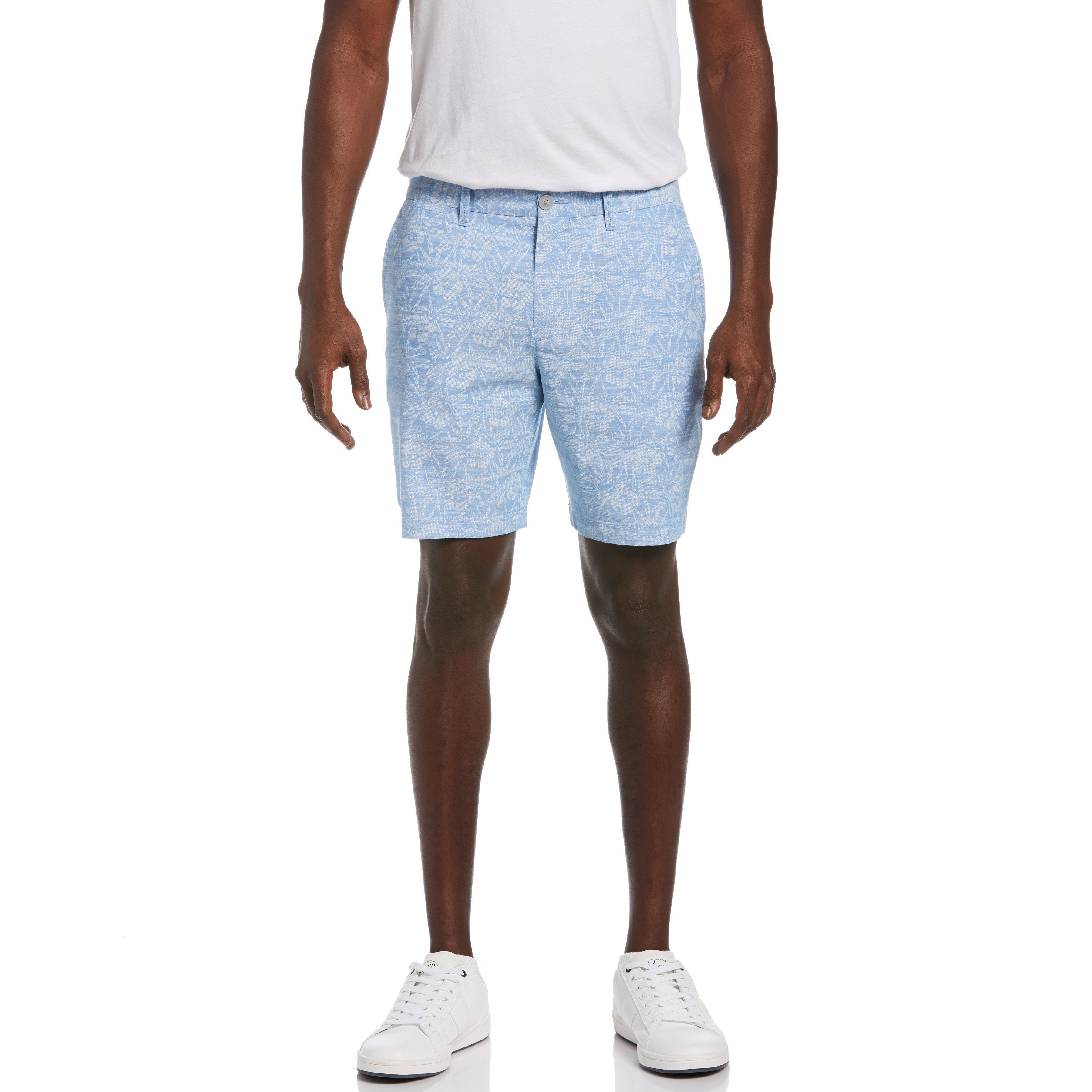 Indigo Floral Print Slim Fit Short sold by Original Penguin