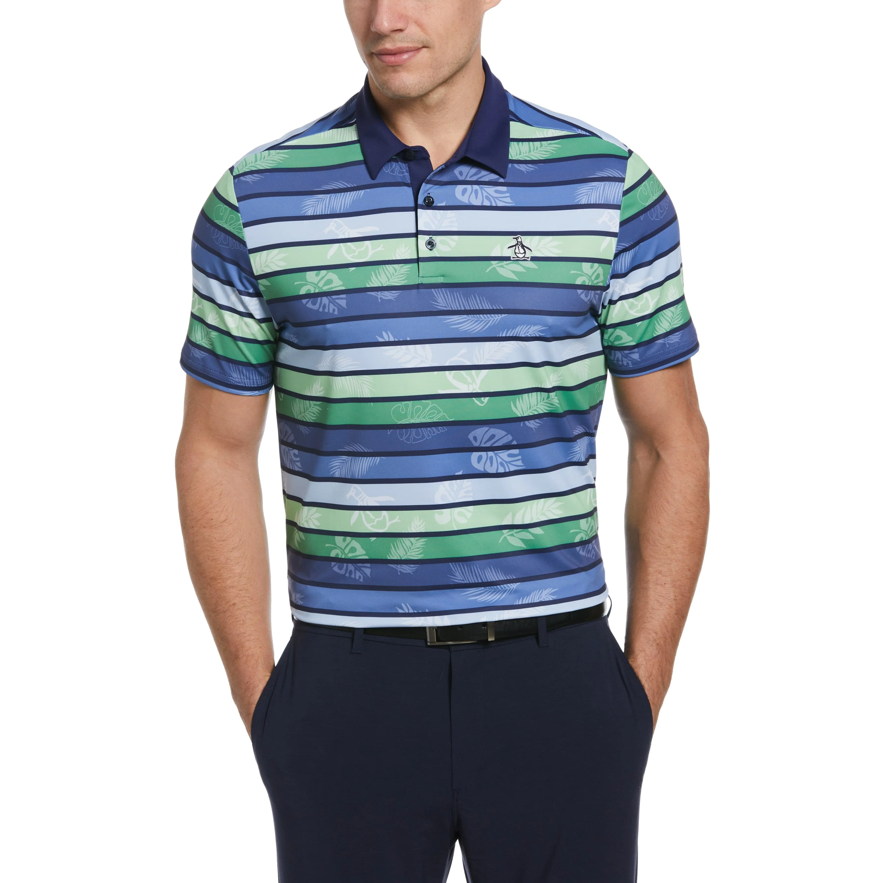 Original Resort Stripe Print Golf Polo sold by Original Penguin