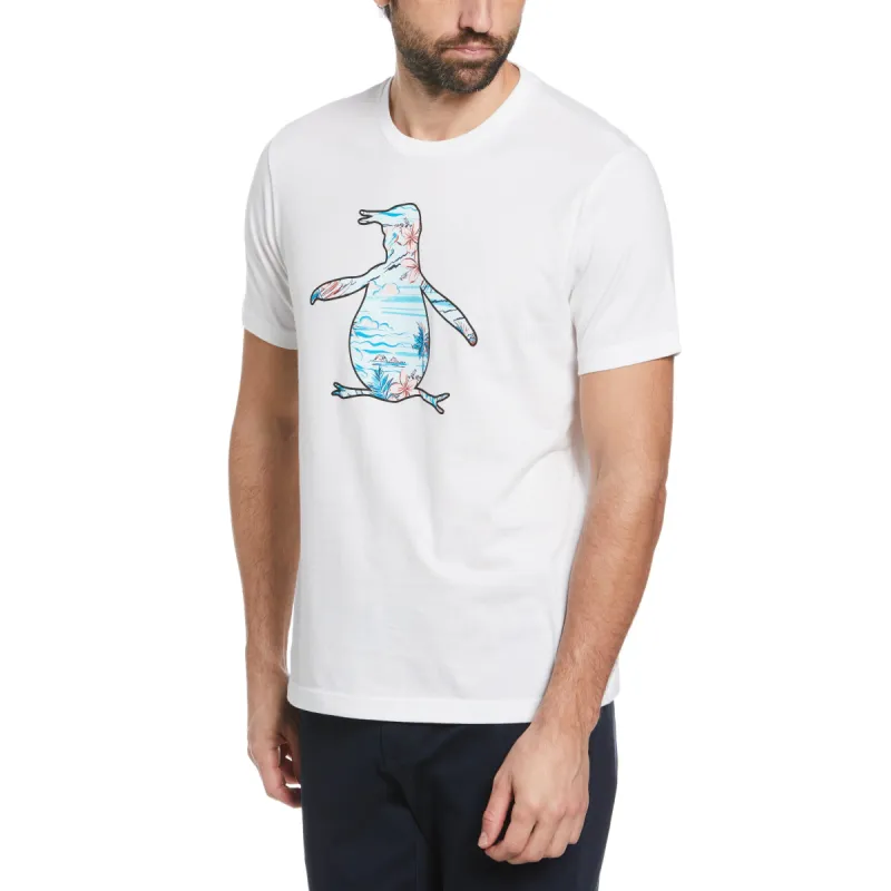 Tropical Print Fill In Pete Tee sold by Original Penguin