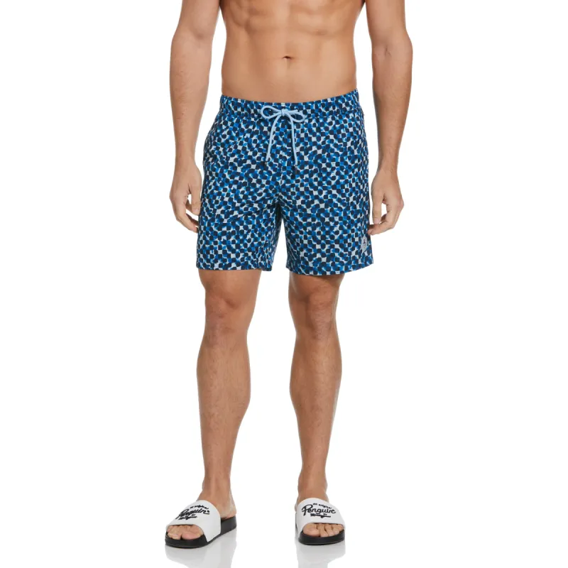 Tile Print Swim Short sold by Original Penguin