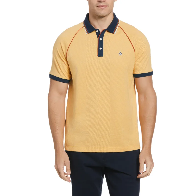Piped Jacquard Polo sold by Original Penguin