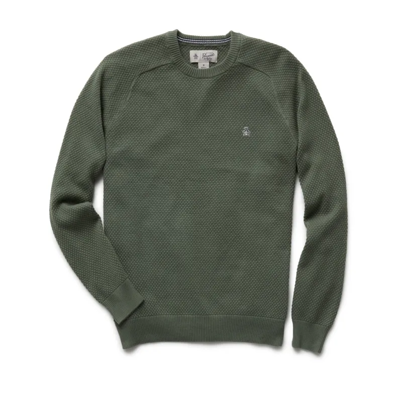 Bubble Stitch Sweater sold by Original Penguin
