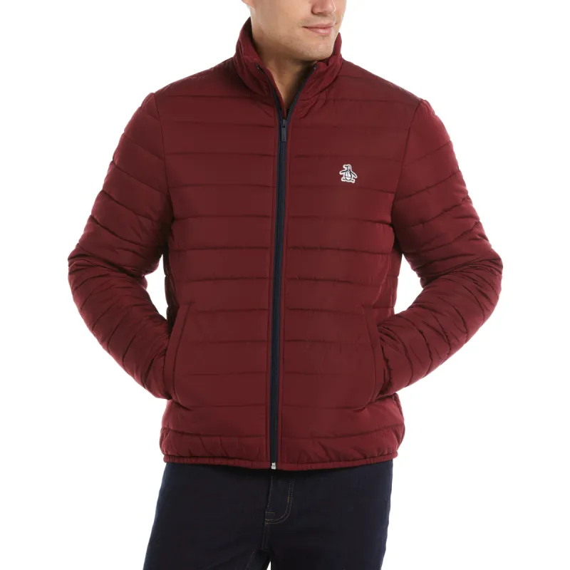 High Collar Puffer Jacket sold by Original Penguin