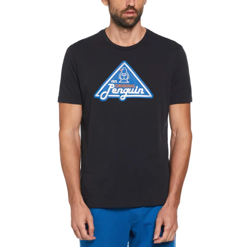 Triangle Logo Graphic Print Tee sold by Original Penguin