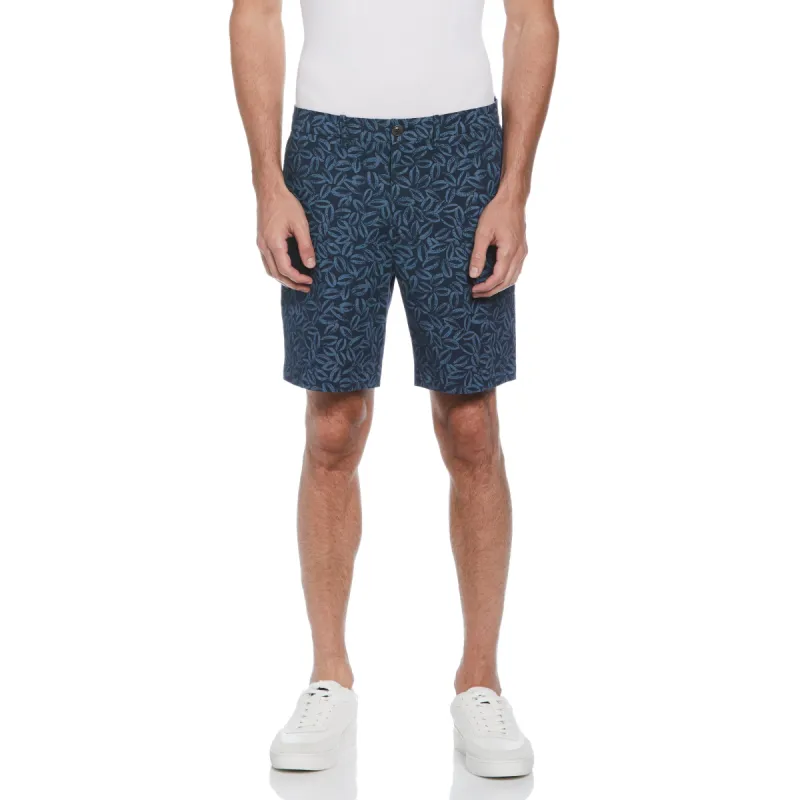 Linen Blend Oval Print Short sold by Original Penguin