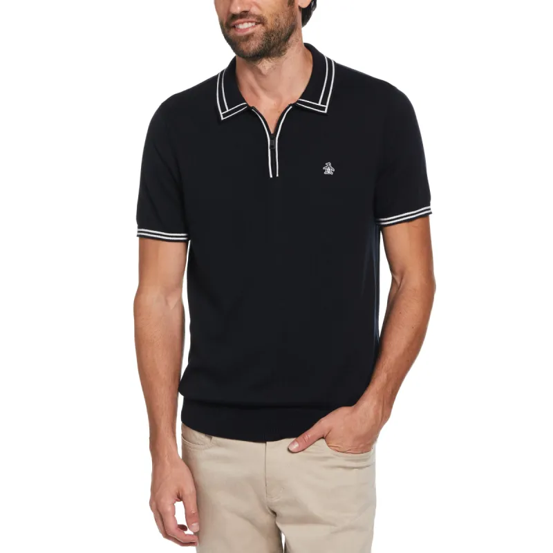1/4 Zip Sweater Polo sold by Original Penguin