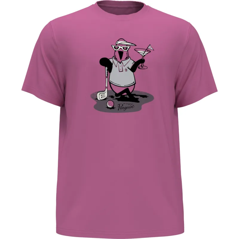 Pete's In Da Party Print Golf Tee sold by Original Penguin