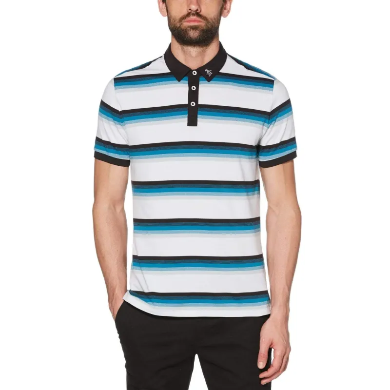 1955 Clubhouse Stripe Golf Polo sold by Original Penguin