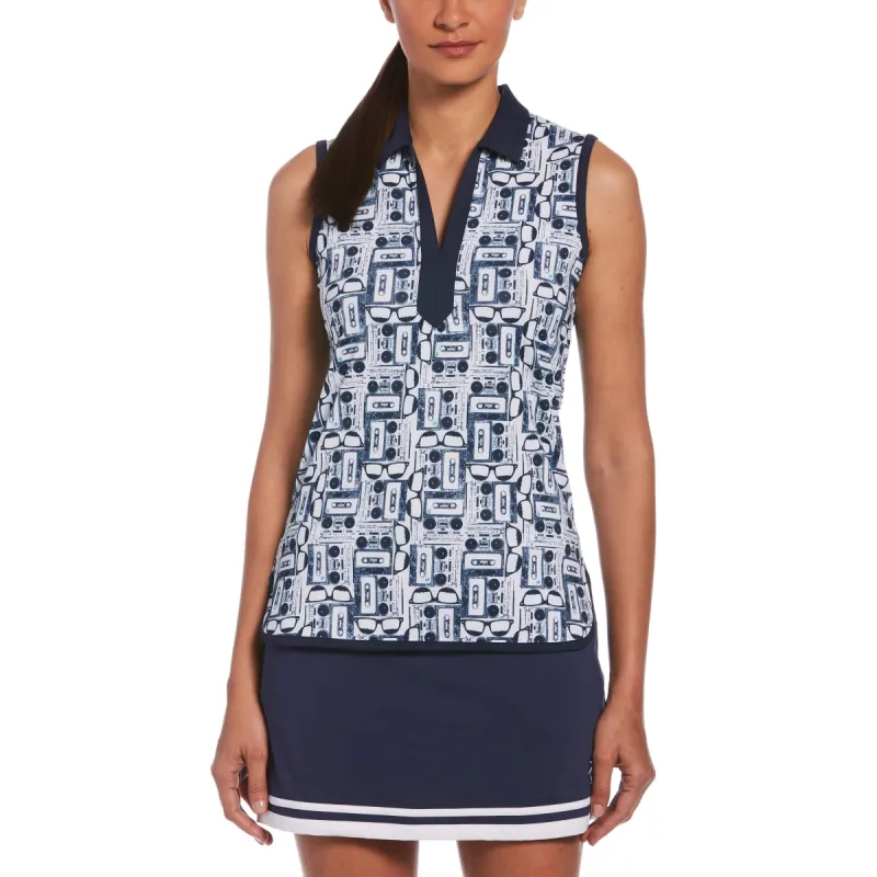 Women's Retro Print Golf Polo sold by Original Penguin
