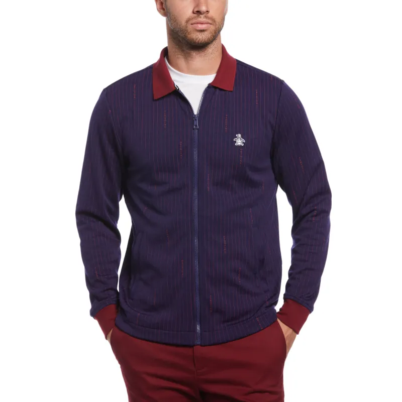 Premium Double Knit Striped Jacket sold by Original Penguin