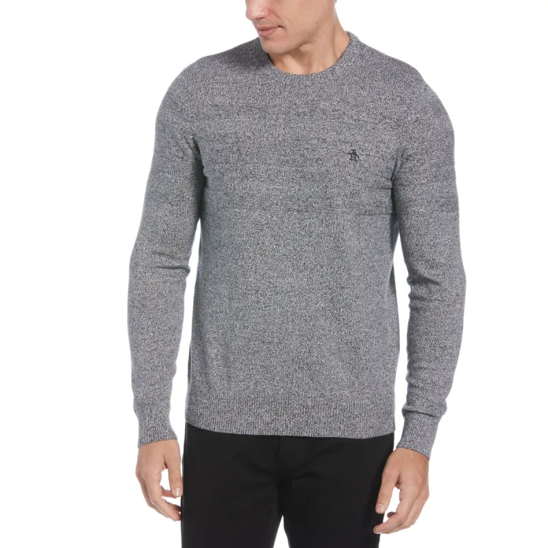 Marled Stripe Crew Neck Sweater sold by Original Penguin