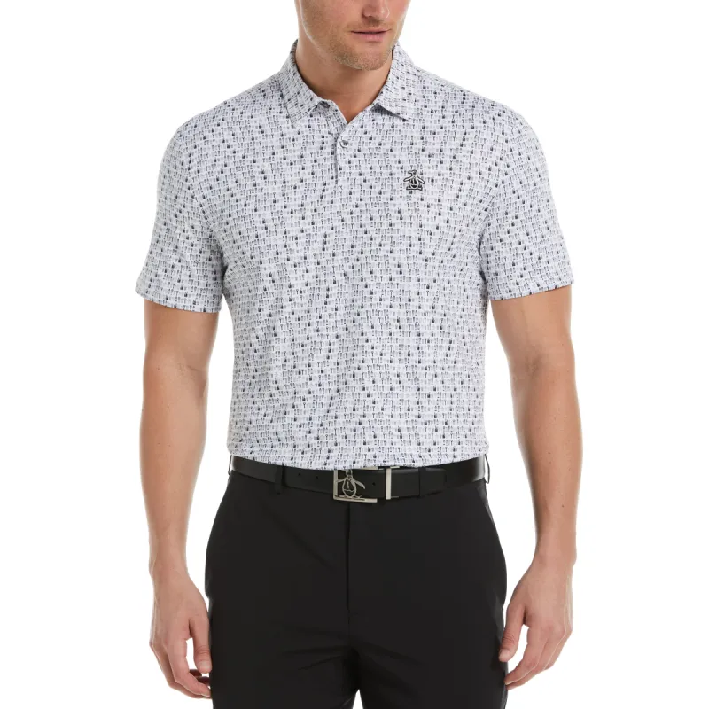 Have a Beer Print Golf Polo sold by Original Penguin