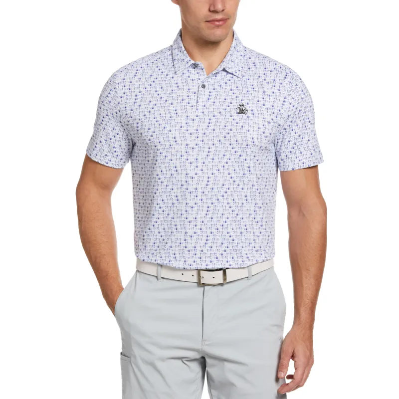 Have a Beer Print Golf Polo sold by Original Penguin