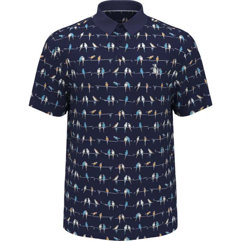 Parrot's Club Print Golf Polo sold by Original Penguin