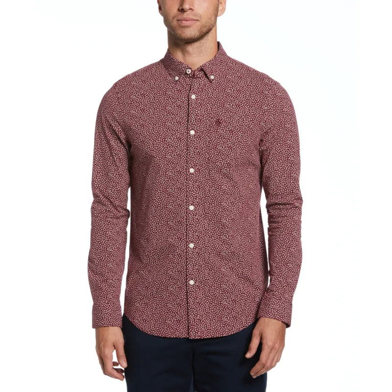Micro Print Button Down sold by Original Penguin