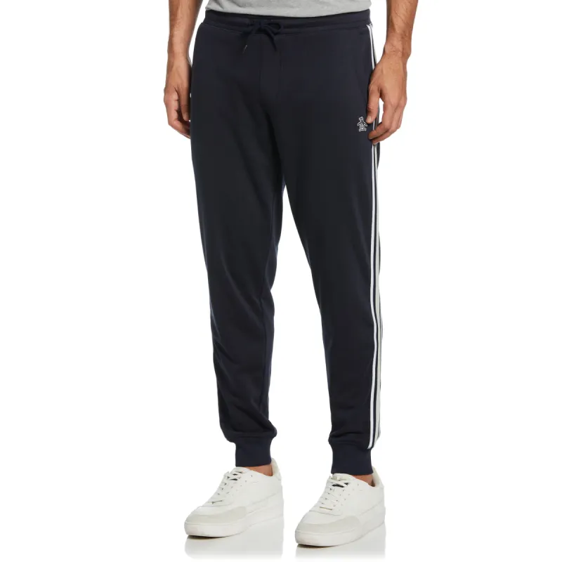 Side Stripe Fleece Track Jogger sold by Original Penguin