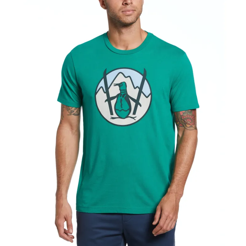 Skiing Pete Tee sold by Original Penguin