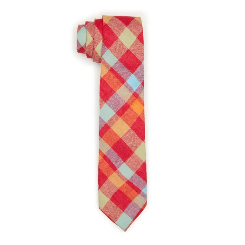 Logan Plaid Tie sold by Original Penguin
