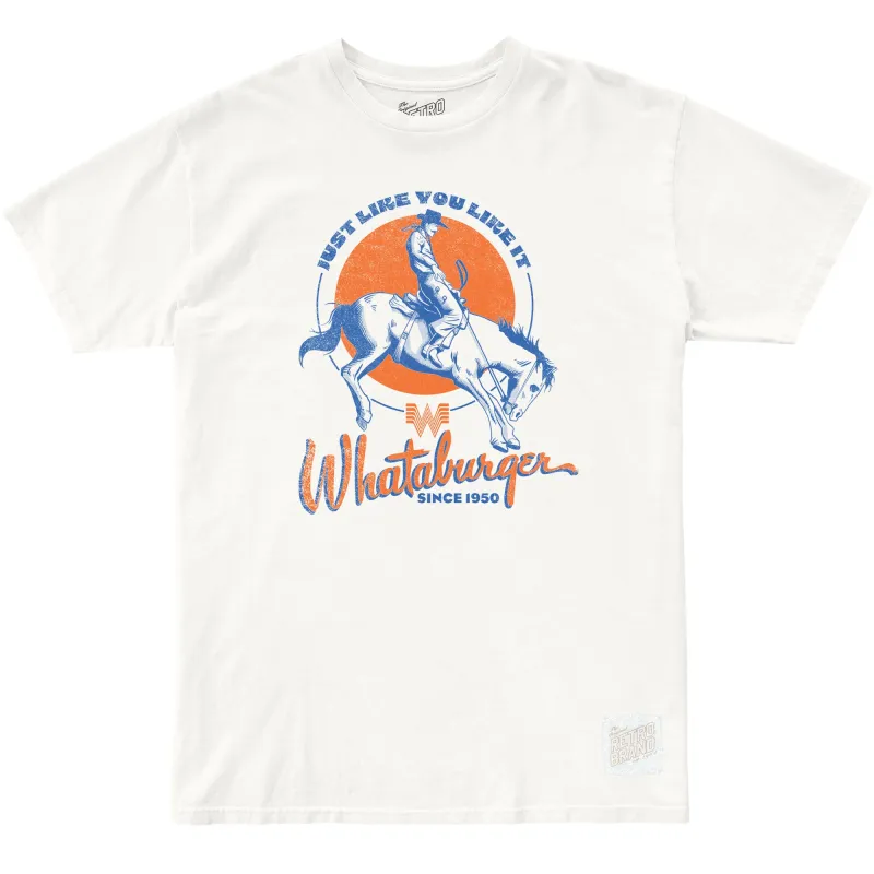 Whataburger Cowboy 100% Cotton Tee made by Original Retro Brand