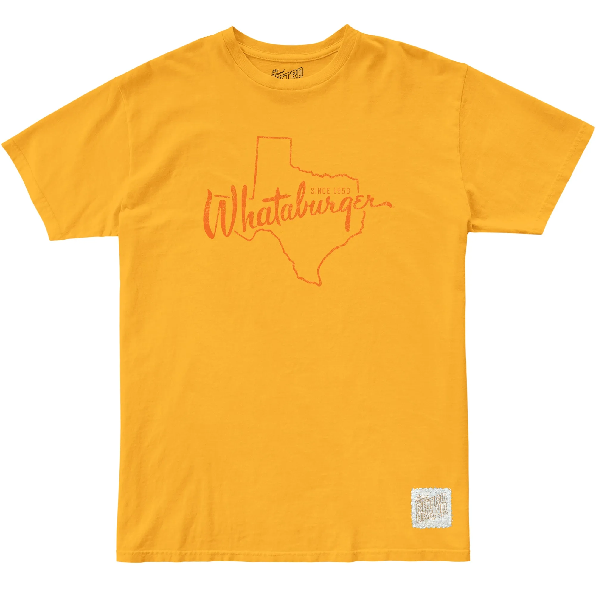 Whataburger Texas 100% Cotton Tee sold by Original Retro Brand