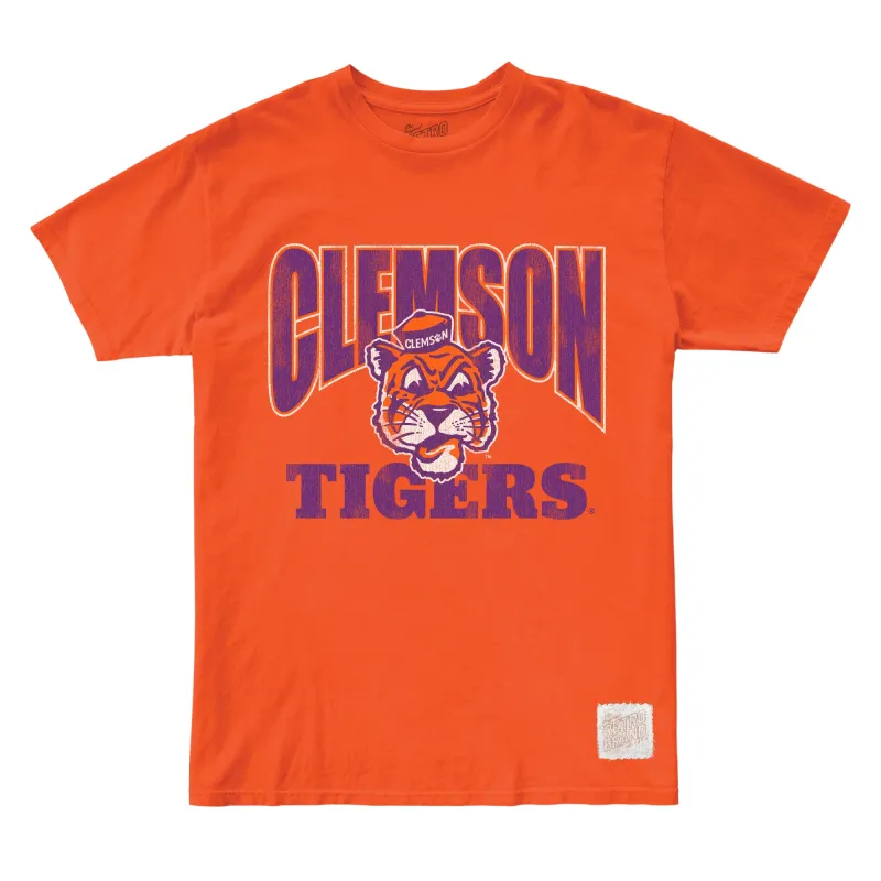 Clemson Tigers Bold Mascot Graphic T-Shirt sold by Original Retro Brand