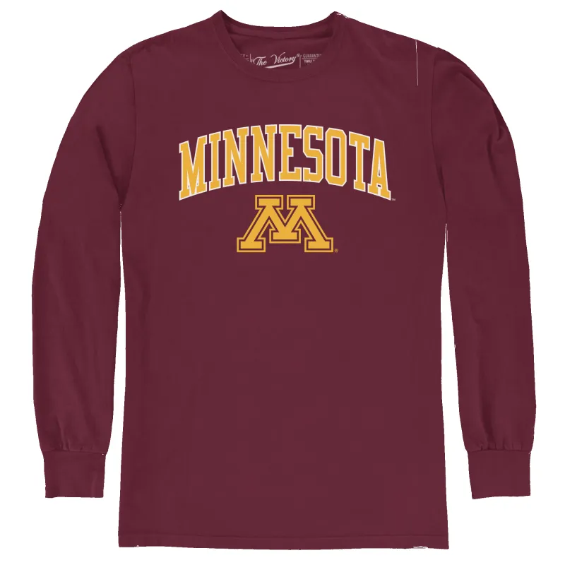 Minnesota Gophers Long Sleeve Tee sold by Original Retro Brand
