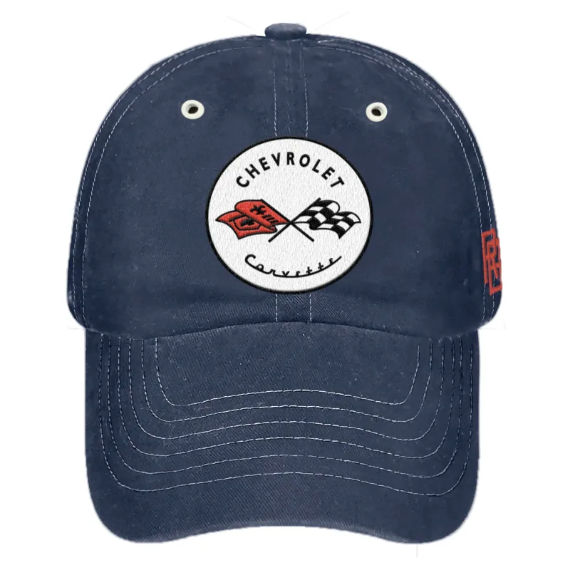 Chevrolet 100% Cotton Baseball Cap sold by Original Retro Brand
