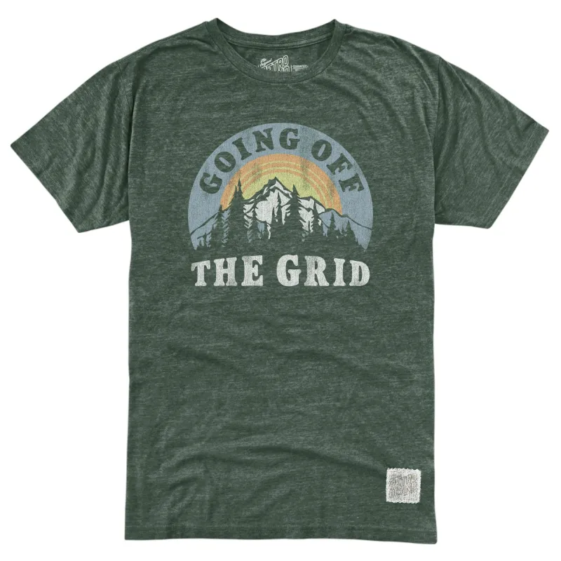 Going Off The Grid Tri-Blend Tee made by Original Retro Brand