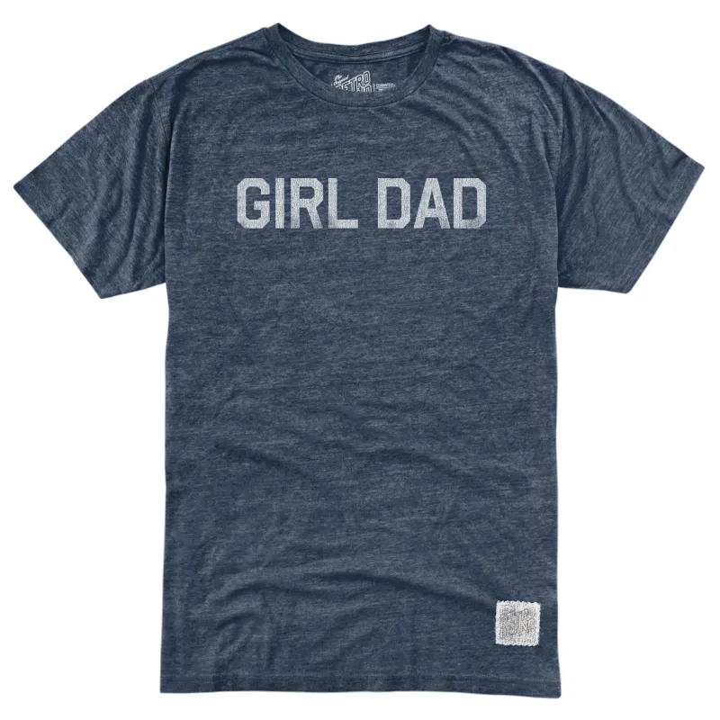 Girl Dad Tri-Blend Tee sold by Original Retro Brand