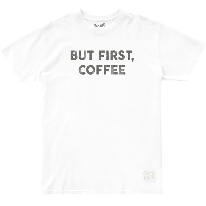 But First, Coffee 100% Cotton Tee sold by Original Retro Brand