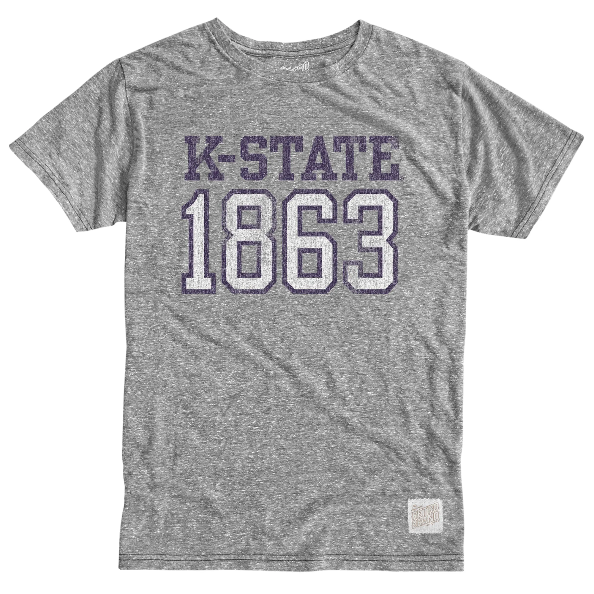 Kansas State Wildcats Tri-Blend Tee sold by Original Retro Brand