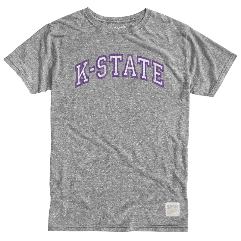 Kansas State Wildcats Tri-Blend Tee sold by Original Retro Brand