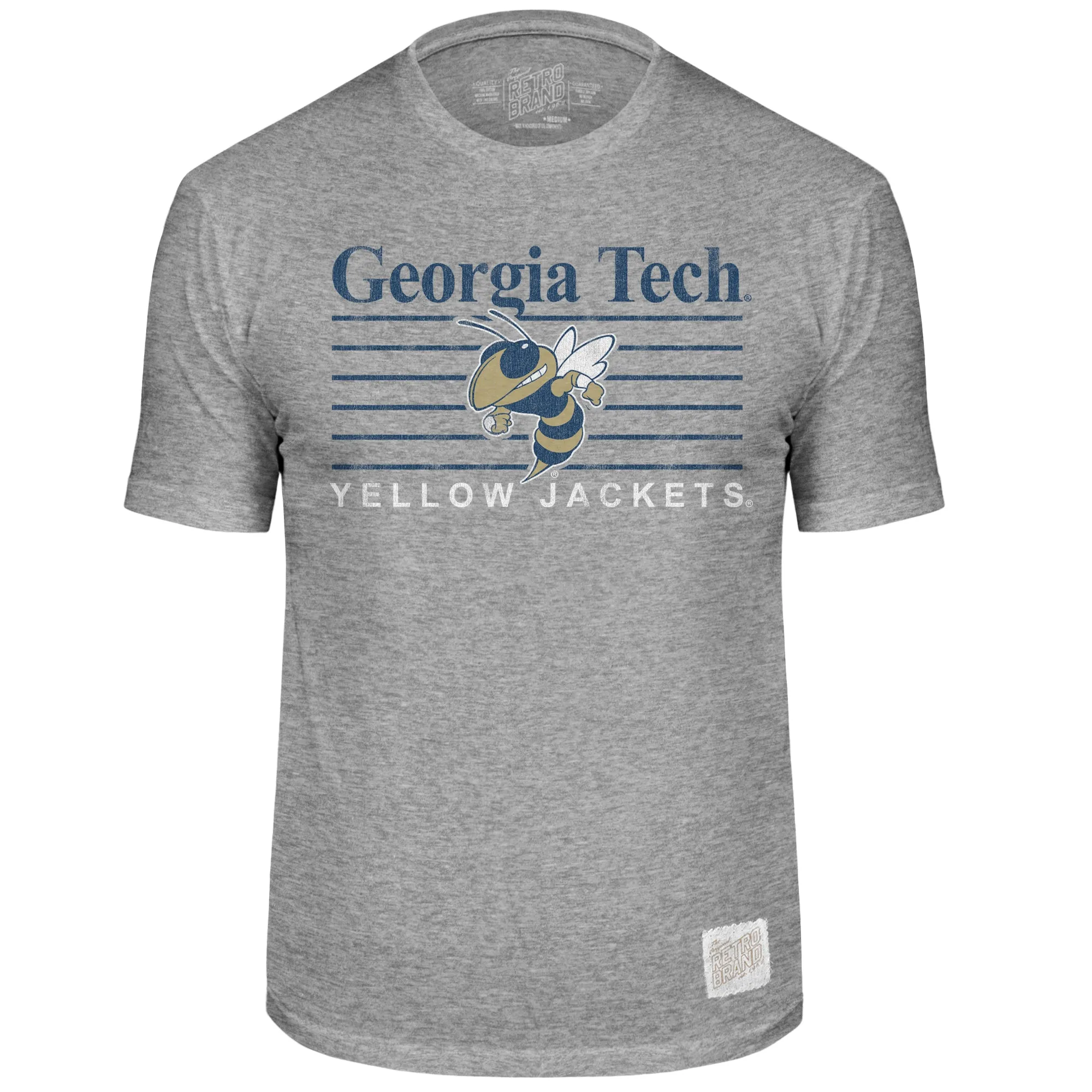 Georgia Tech Yellow Jackets Tri-Blend Tee sold by Original Retro Brand