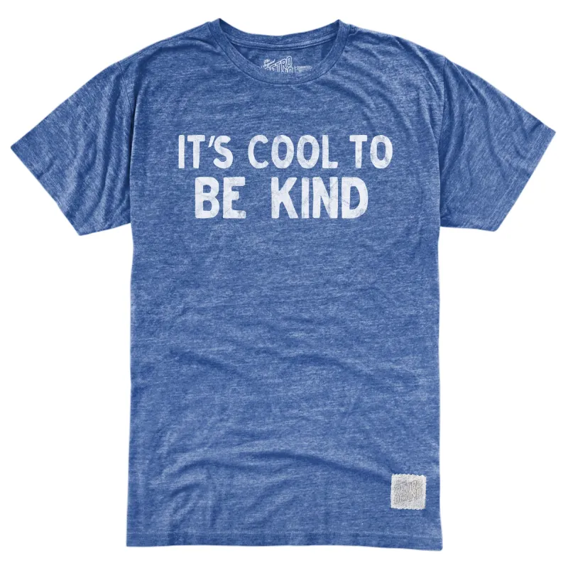 Be Kind Tri-Blend Tee made by Original Retro Brand