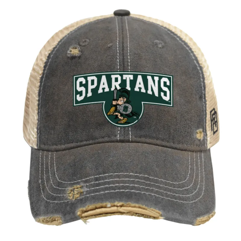 Michigan State Spartans Trucker Cap Hat sold by Original Retro Brand