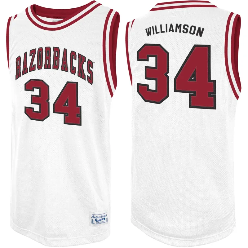 Arkansas Razorbacks Corliss Williamson Throwback Jersey sold by Original Retro Brand