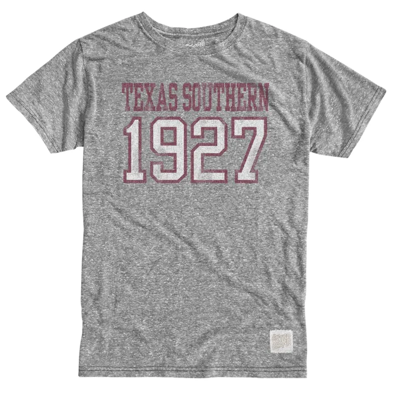 Texas Southern University Tri-blend Tee sold by Original Retro Brand