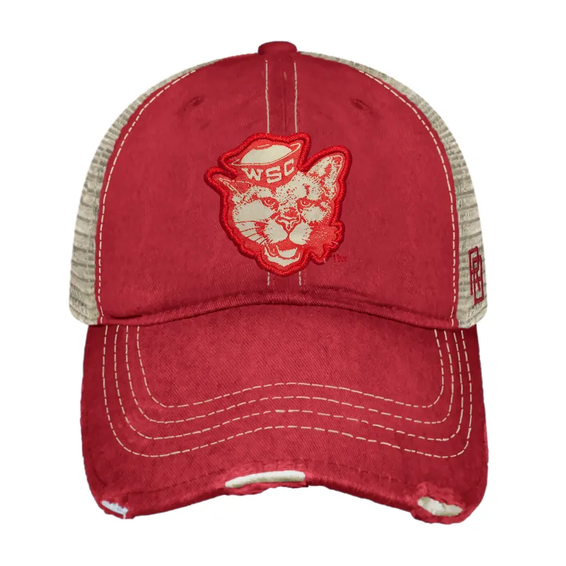 Washington State Cougars Snapback Trucker Cap sold by Original Retro Brand