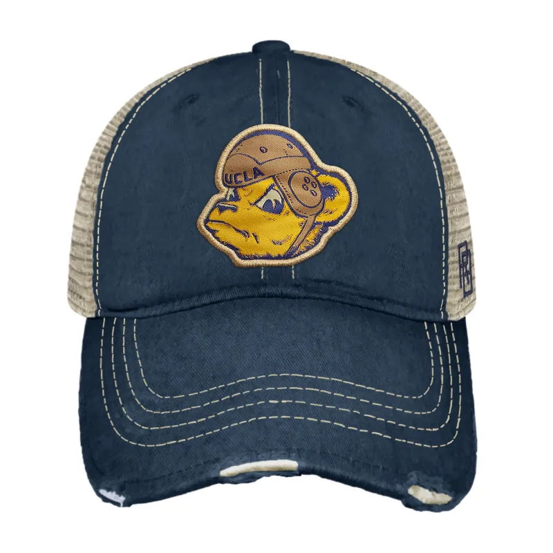 UCLA Bruins Snapback Trucker Cap made by Original Retro Brand