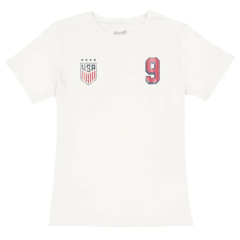 USWNT Mallory Swanson 100% Cotton Women's Tee sold by Original Retro Brand