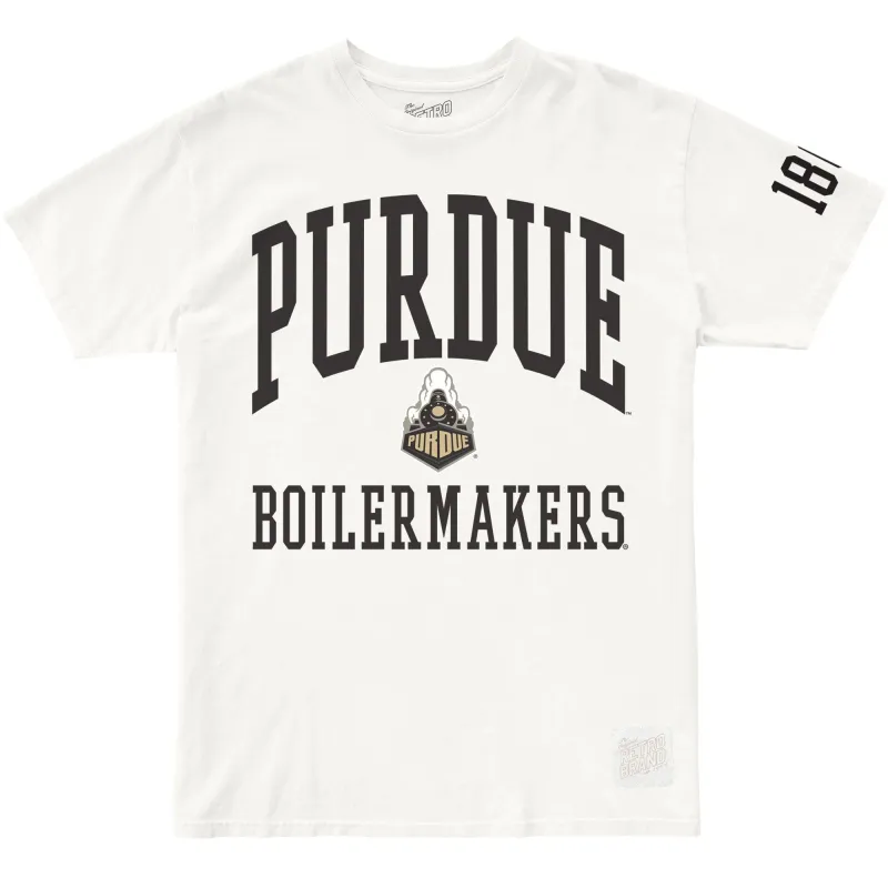 Purdue Boilermakers 100% Cotton Tee sold by Original Retro Brand