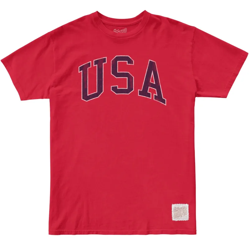 USA 100% Cotton Tee made by Original Retro Brand