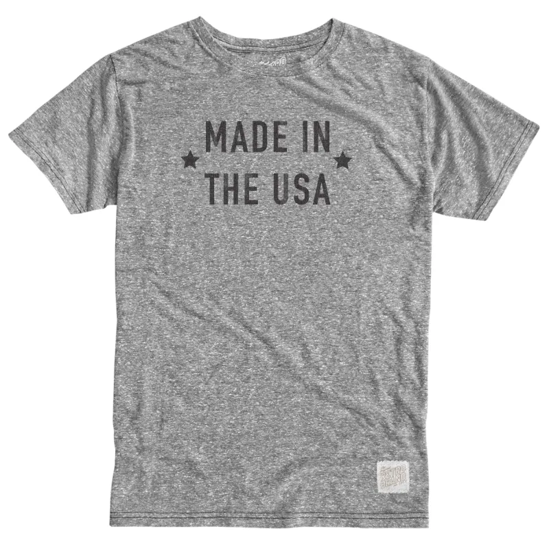 Made In The USA Tri-blend Tee sold by Original Retro Brand