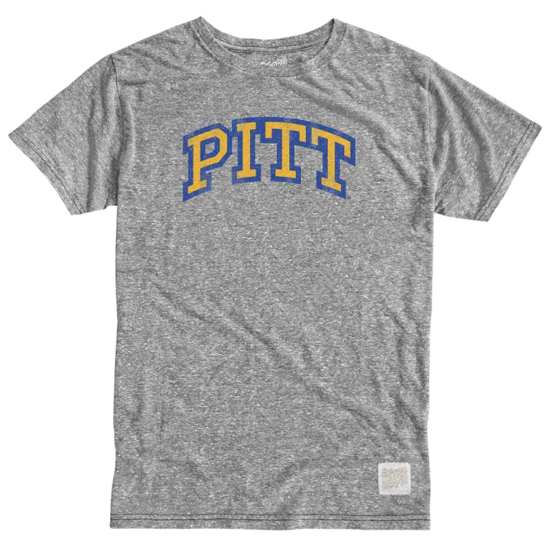 Pitt Panthers Tri-Blend Tee sold by Original Retro Brand