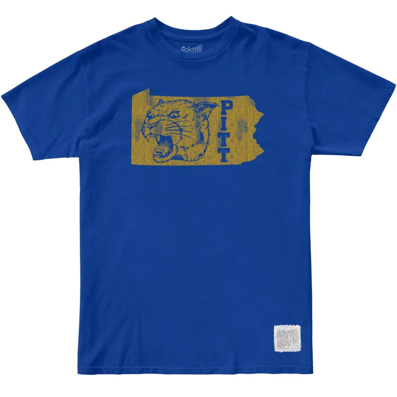 Pitt Panthers 100% Cotton Tee sold by Original Retro Brand