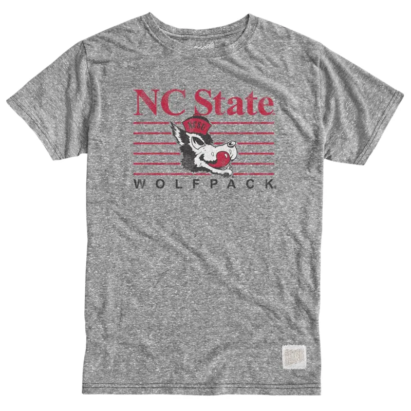 NC State Tri-Blend Tee sold by Original Retro Brand